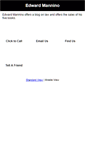 Mobile Screenshot of edmannino.com